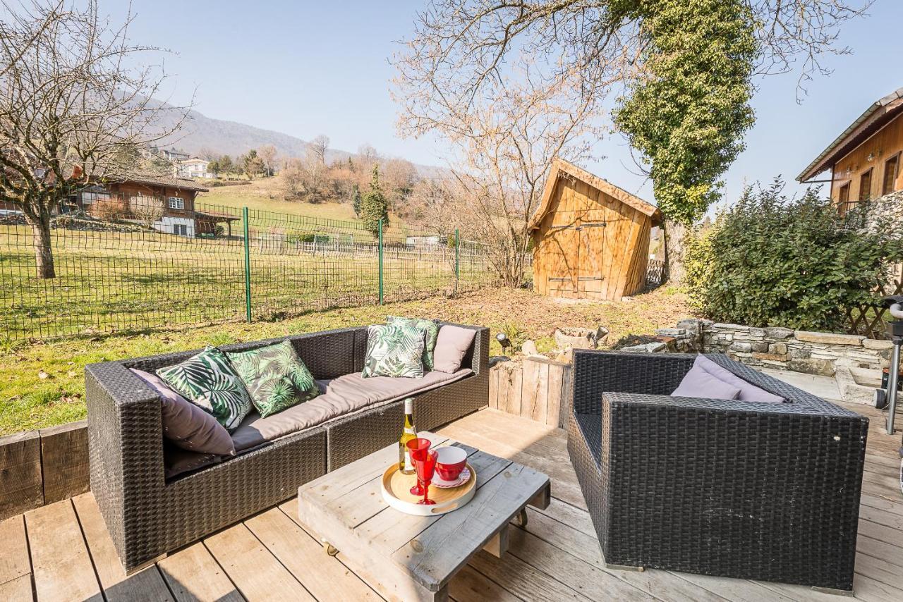 St-Jorioz - C'Est Une Maison Bleue, 6Pax 3 Ch, Lla Selections By Location Lac Annecy Saint-Jorioz Bagian luar foto