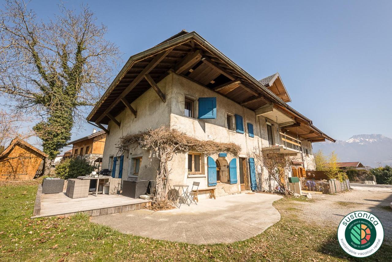 St-Jorioz - C'Est Une Maison Bleue, 6Pax 3 Ch, Lla Selections By Location Lac Annecy Saint-Jorioz Bagian luar foto